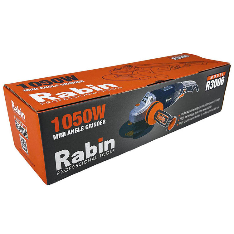 مینی فرز ۱۰۵۰ وات دسته بلند برند RABIN مدل R3006