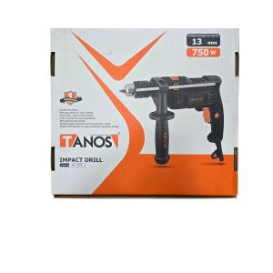 دریل برقی ۷۵۰ وات چکشی برند TANOS